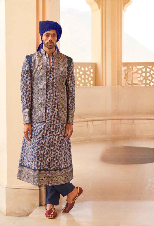 Elegant Designer Sherwani Suit for Special Occasions