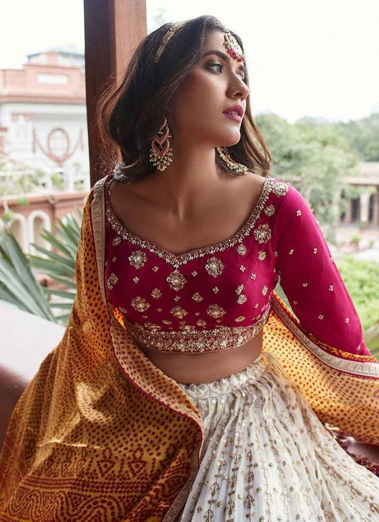 PANGHAT VOL 3 DESIGNER LEHENGHA CHOLI DNO 1009