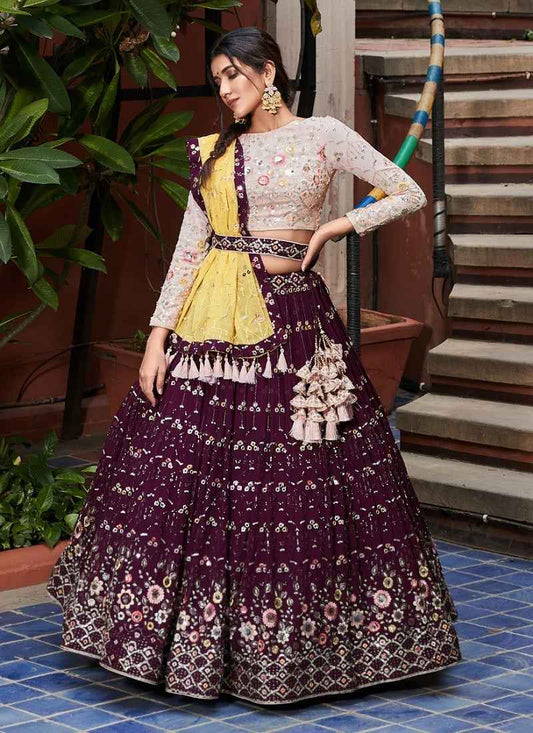 PANGHAT VOL 3 DESIGNER LEHENGHA CHOLI DNO 1011