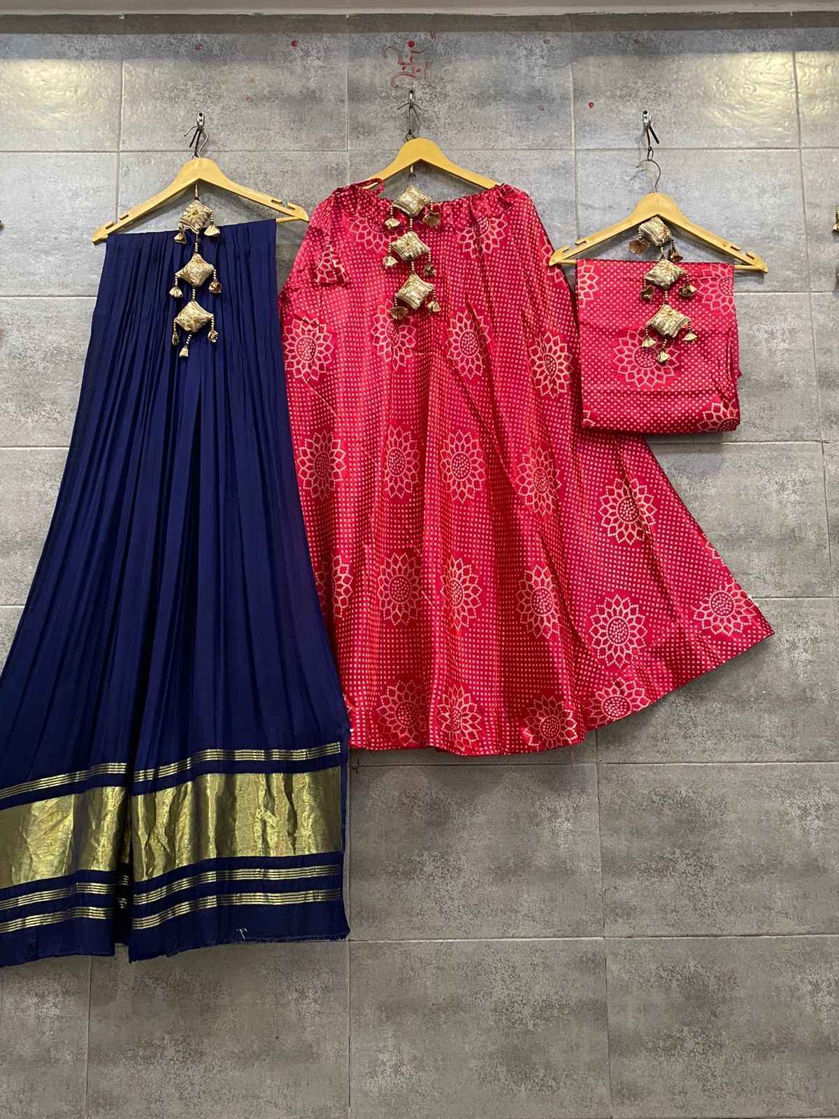 Gaji Silk Lehenga