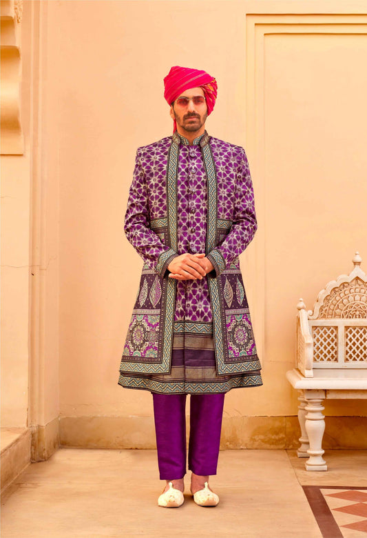 Elegant Designer Sherwani Suit for Special Occasions