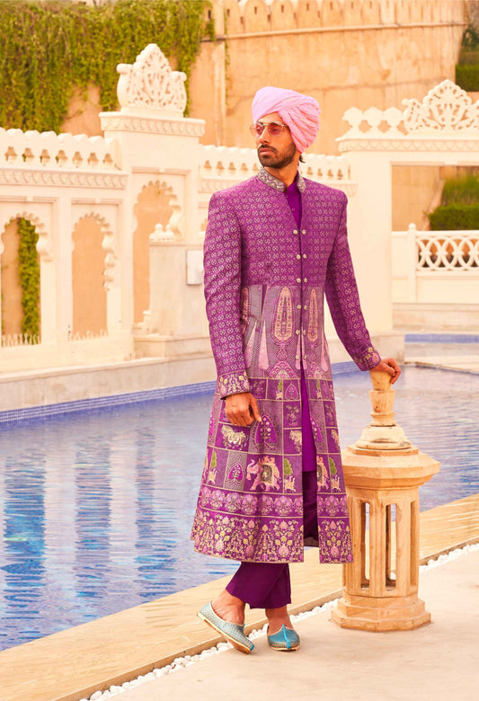 Exquisite Designer Sherwani Suit for Special Occasions