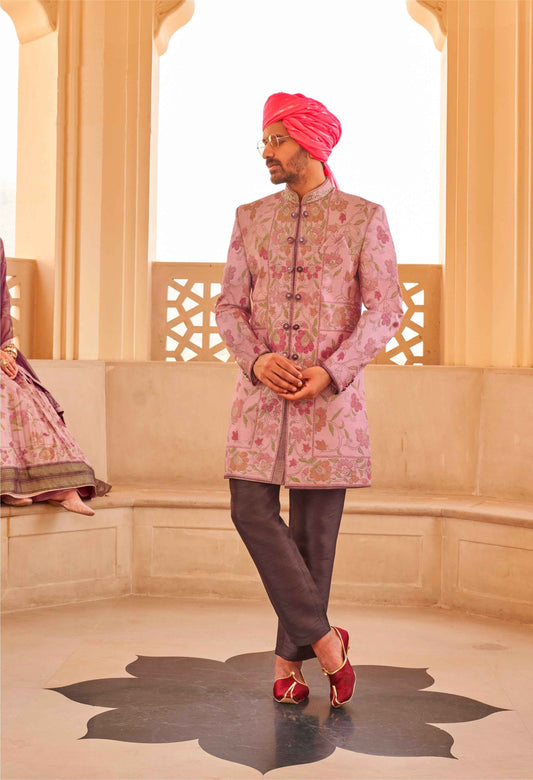 Elegant Designer Occasion Wear Sherwani Suit