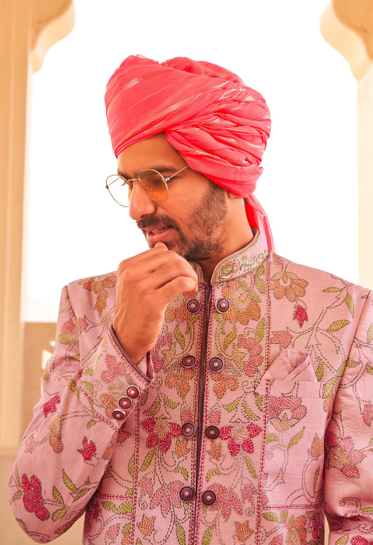Elegant Designer Occasion Wear Sherwani Suit