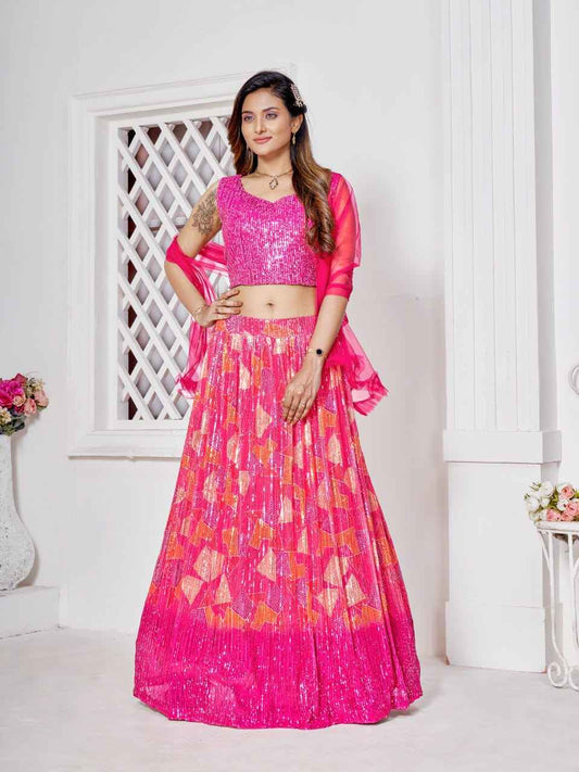 Wedding Exclusive Newly Crop Top Lehenga