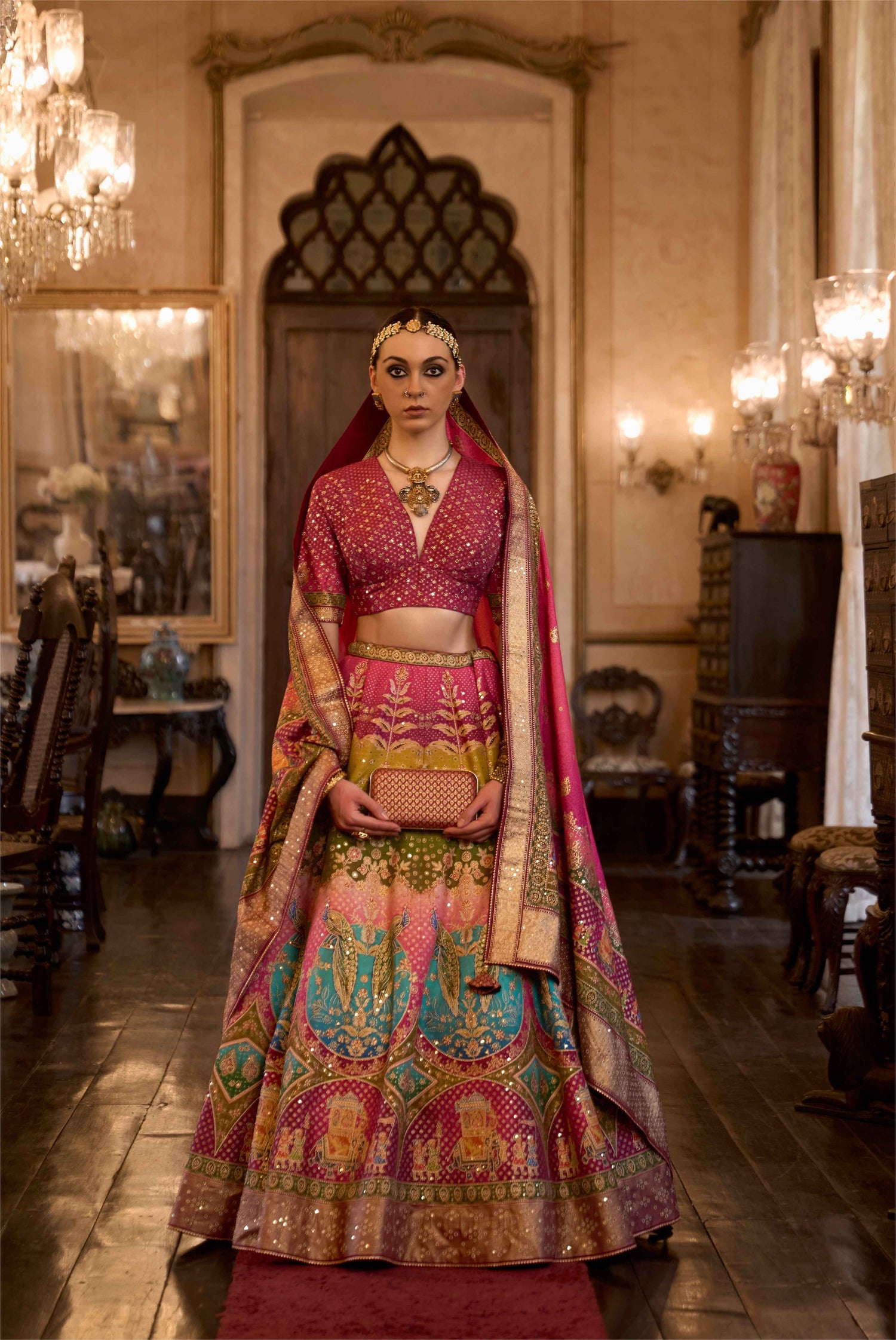Rajwadi Lehenga
